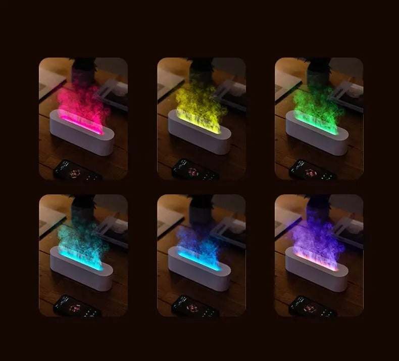 Round Flame Aroma Diffuser
