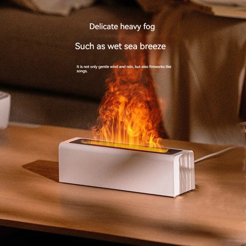 Square Flame Aroma Diffuser