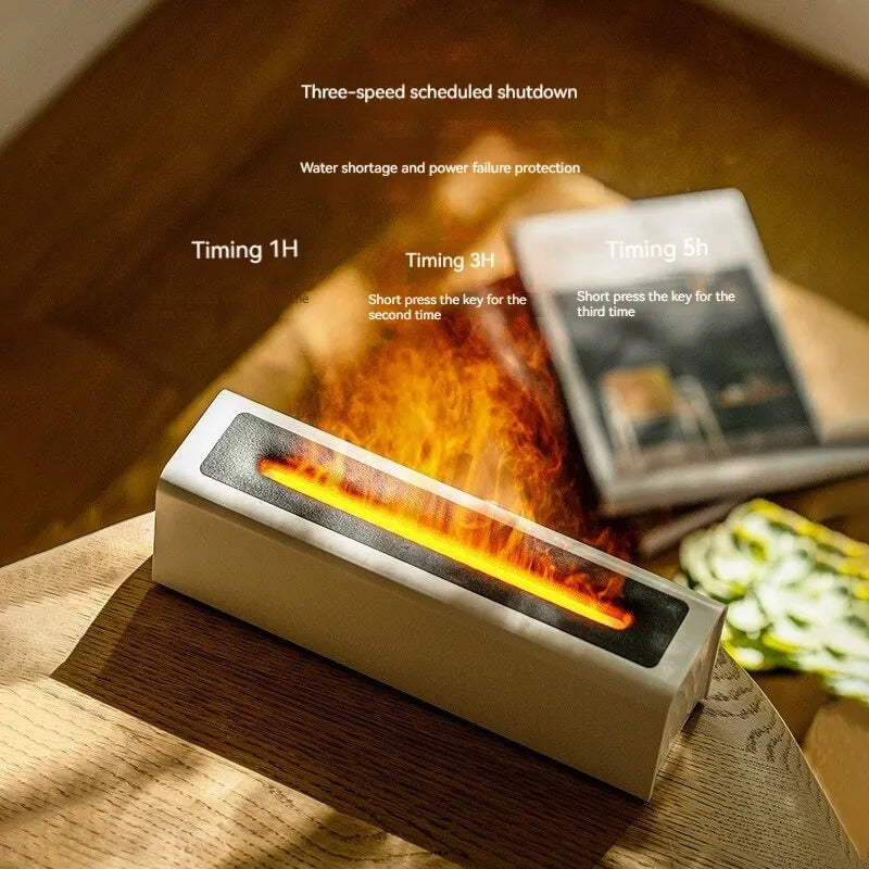 Square Flame Aroma Diffuser